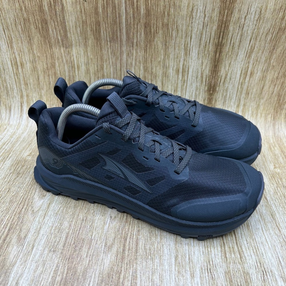 Altra Lone Peak 9 Women's Size 10 Black Trail Running Shoes Sneakers AL0A85PR000